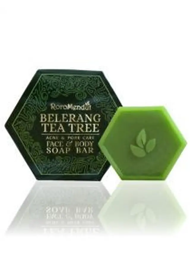 Roro Mendu Belerang Tea Tree Acne & Pore Care Face & Body Soap Bar