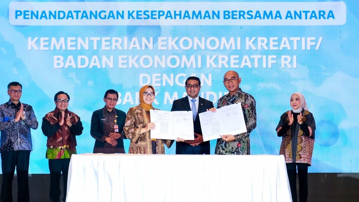 Bank Mandiri Perkuat Sinergi untuk Pelaku Usaha Kreatif, Dorong Ekonomi Inklusif di Indonesia