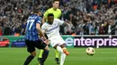 Marseille lantas membalas melalui Mbemba Mangulu (20'). (CHRISTOPHE SIMON / AFP)