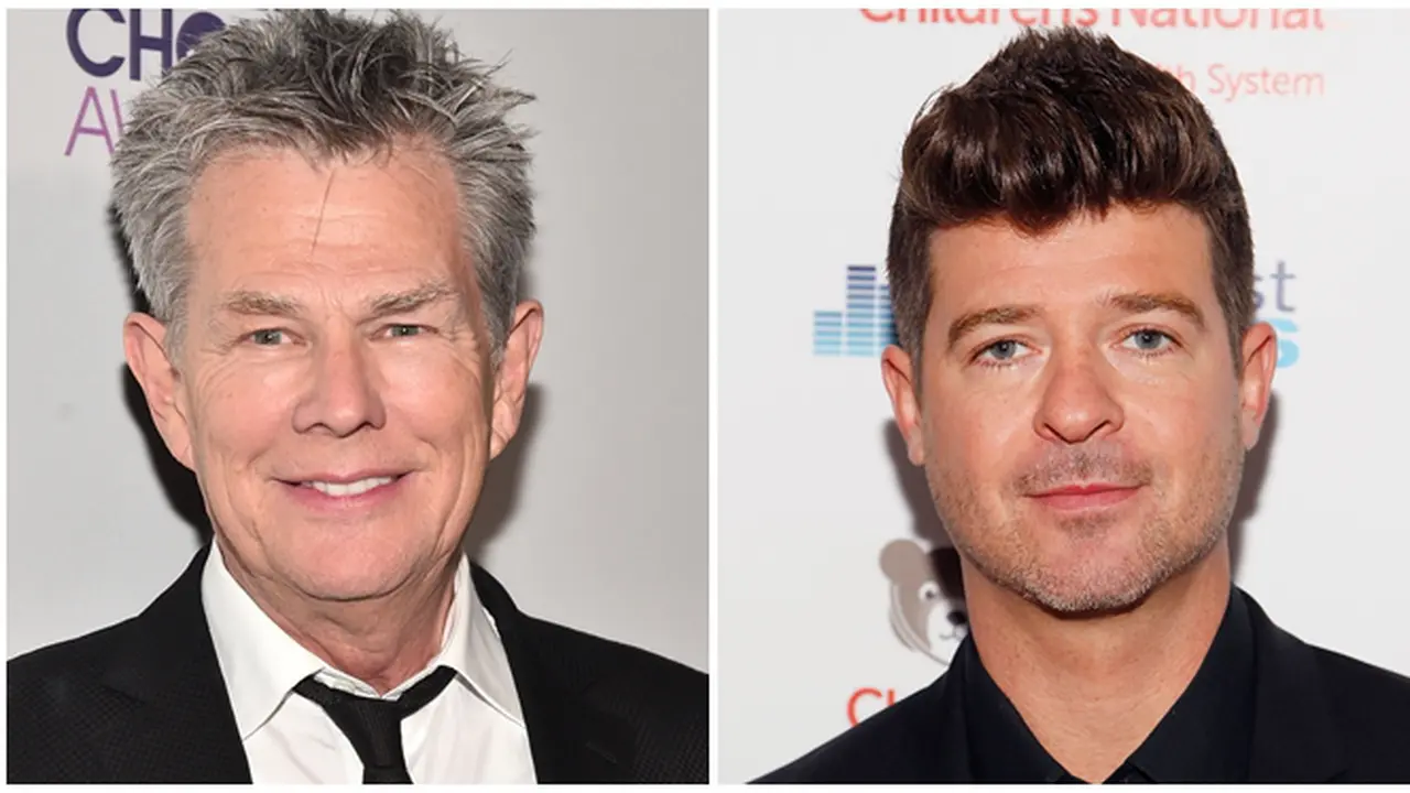 [Bintang] David Foster dan Robin Thicke