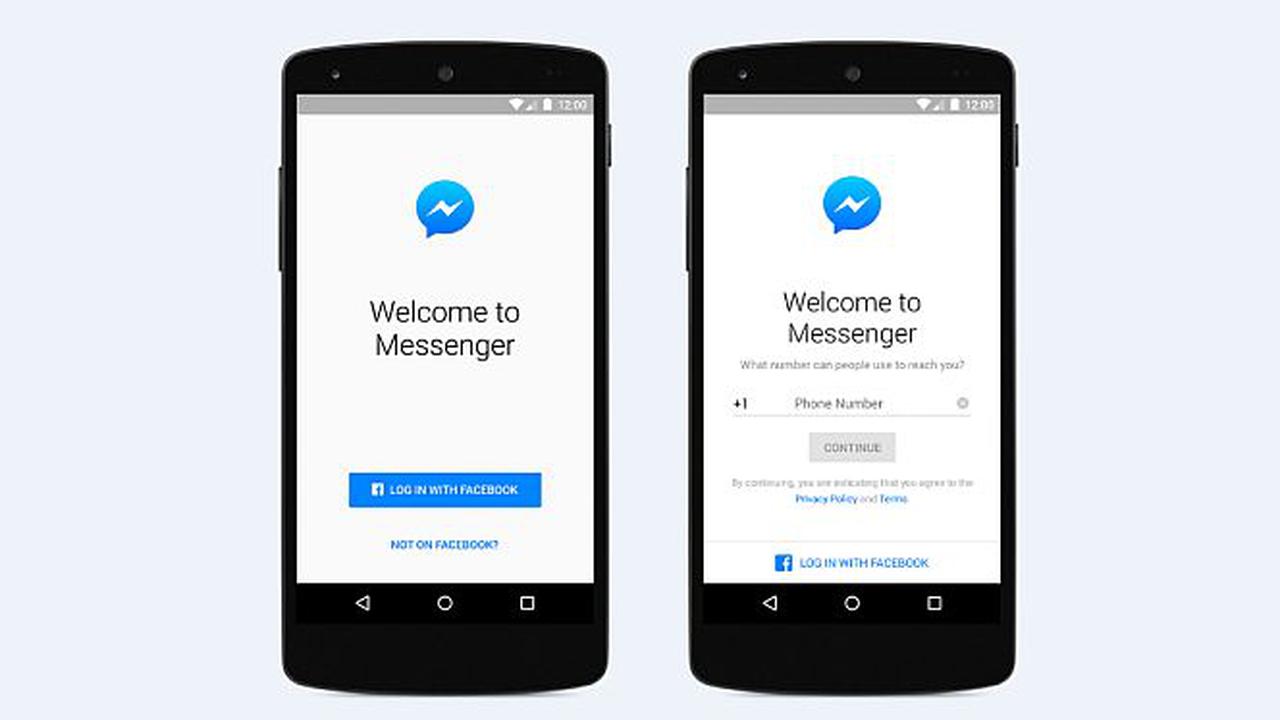 Daftar Messenger Tak Lagi Butuh Akun Facebook