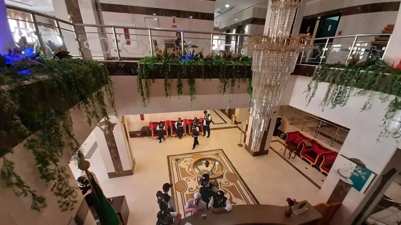 Hotel JemaahHaji Indonesia Ishraq al-Bustan di Madinah. Dok MCH