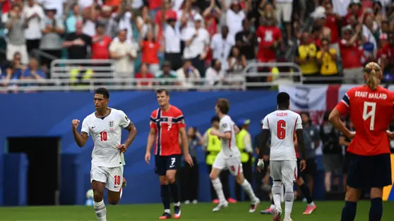 Brace Jude Bellingham Akhiri Dongeng Norwegia, Inggris ke Semifinal Piala Dunia 2026