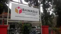 Kantor Bawaslu Garut, Jalan Pramuka, Kecamatan Garut Kota, Garut (Liputan6.com/Jayadi Supriadin)
