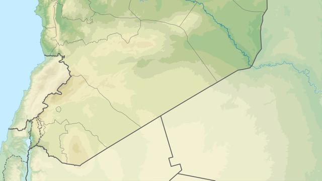 Area terdampak gempa Aleppo pada 9 Agustus 1138