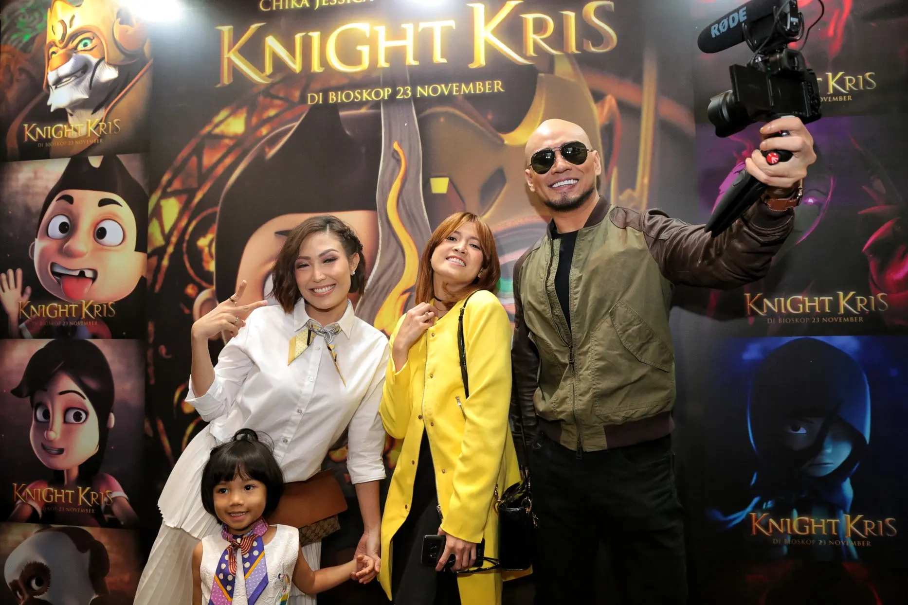 Preskon film Knight Kris (Adrian Putra/bintang.com)