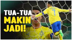Berita Video, momen CR7 berhasil mencetak tiga gol untuk Al Nassr dalam laga kontra Al Tai pada Minggu (31/3/2024)