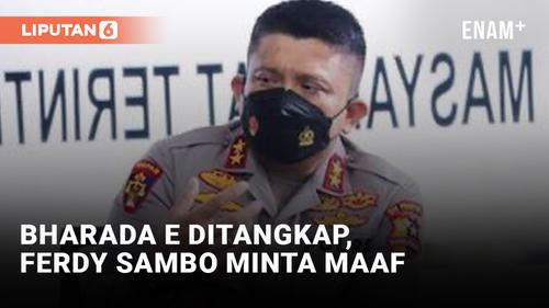 VIDEO: Irjen Ferdy Sambo Minta Maaf ke Polri