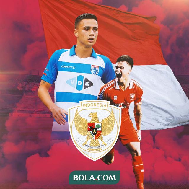Timnas Indonesia - Eliano Reijnders dan Mees Hilgers
