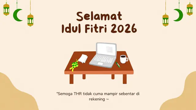 Ucapan Idulfitri (Foto: Reve Art AI)