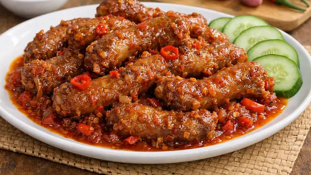 Resep Leher Ayam Balado (Foto: ChatGPT)