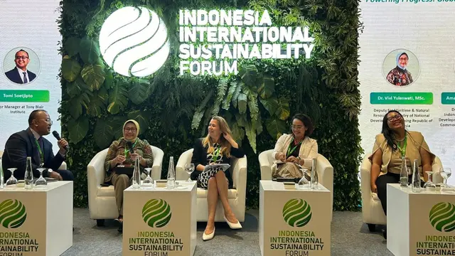 Tony Blair Institute for Global Change telah menggelar dua sesi tematik di Indonesia International Sustainability Forum (ISF) 2024. (Foto: ISF)