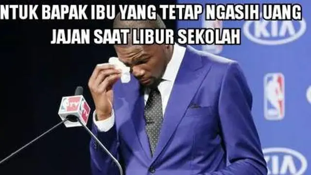 Pas Banget, 6 Meme Kocak Libur Sekolah Ini Bikin Senyum