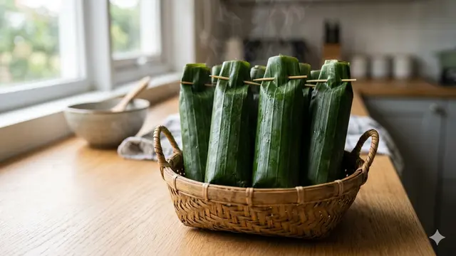 Trik Agar Lontong Tidak Pecah Saat Dipotong