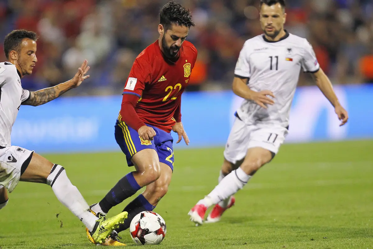 Spanyol, Albania, Kualifikasi Piala Dunia 2018