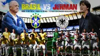 Brasil vs Jerman (Liputan6.com/Ari Wicaksono)