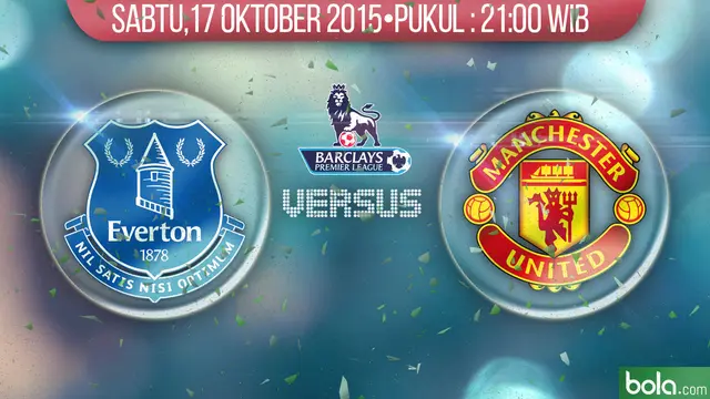 Everton vs Manchester United (Bola.com/Samsul Hadi)