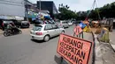 Jalan layang non tol yang akan dibangun di koridor ini hanya sepanjang 9,4 kilometer dari Ciledug hingga Jl Pierre Tendean, Jakarta, Sabtu (15/2/2015). (Liputan6.com/Herman Zakharia)