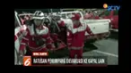Kapal BSP I terbakar saat berlayar dari Pelabuhan Bakauheni ke Pulau Merak.