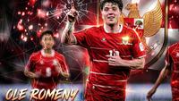 Ole Romeny, striker andalan Timnas Indonesia. (Bola.com/Iqbal Ikhsan/Gemini)
