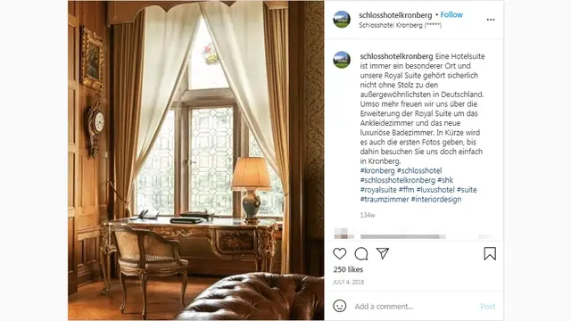 Menengok Hotel Lokasi Syuting Kristen Stewart Perankan Putri Diana