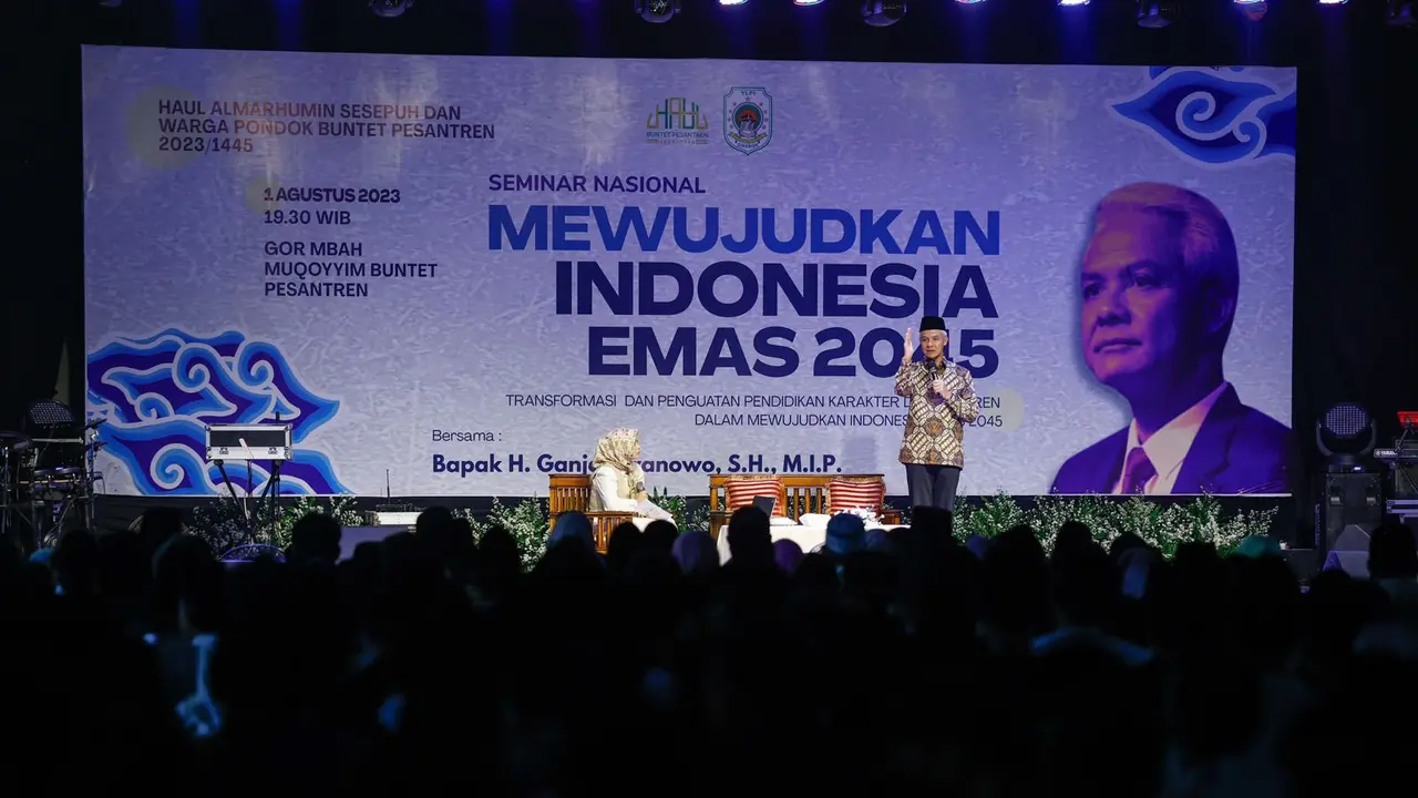 Bakal calon presiden (bacapres) 2024 dari PDI Perjuangn Ganjar Pranowo