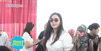 Maia Estianty bahagia sudah ikut nyoblos di Pilkada DKI Jakarta 2017.