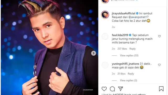 Jirayut. (Foto: Instagram @jirayutdaa4official)