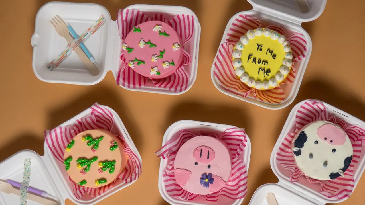 Lumer dan Fluffy di Mulut, Korean Lunch Box Cake dari Ai Kitchen Cocok Jadi Teman Nonton Drakor