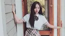 SinB GFRIEND adalah main dancer sekaligus lead vocal di grupnya. Tarian dari lagu-lagu GFRIEND terkenal sulit. Grup yang debut pada 2015 lalu ini diakui akan kemampuan vokal dan sinkronisasi mereka dalam dance. (Liputan6.com/IG/@gfriendofficial)