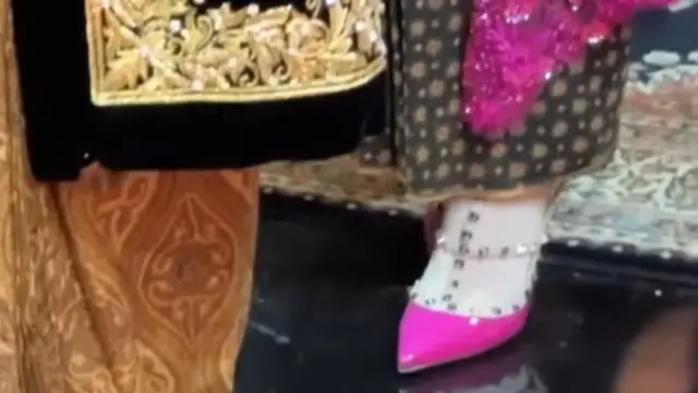 Detail Penampilan Mulan Jameela di Acara Ngunduh Mantu/Youtube Ahmad Dhani Dalam Berita