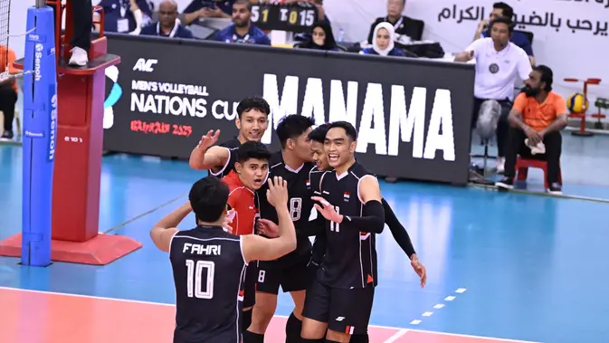 Indonesia Lawan Pakistan di Perempat Final AVC Nations Cup 2025
