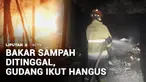 Diduga gara-gara kelalaian usai membakar sampah, sebuah gudang barang bekas di Kota Kediri, Jawa Timur, ludes terbakar. Pemilik gudang tidak menyangka, sisa api pembakaran sampah yang dinyalakan, justru akan meluluhlantakkan seluruh gudang.