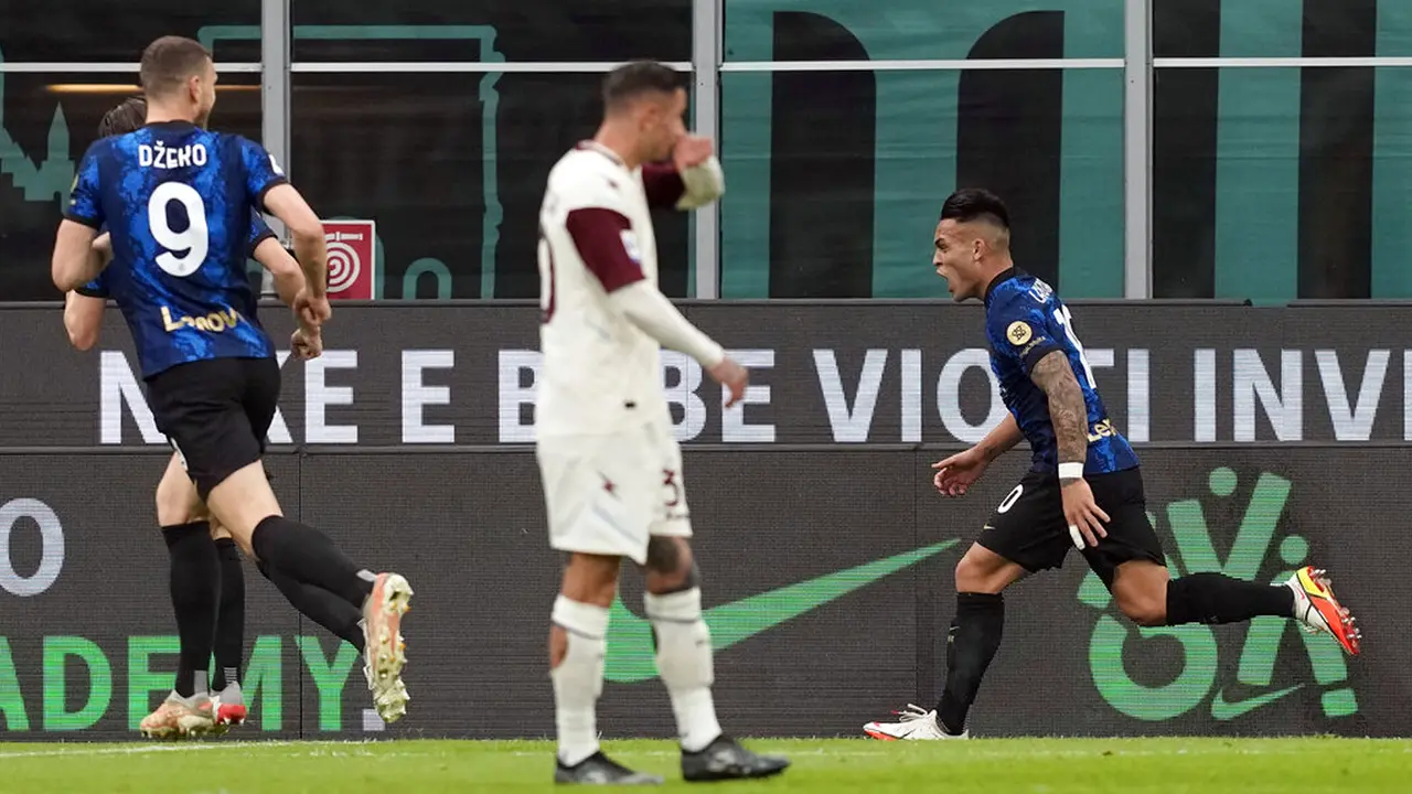 FOTO: Inter Milan Pesta Gol ke Gawang Salernitana