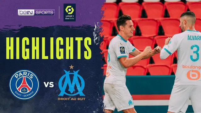 VIDEO: Highlights Liga Prancis, PSG Dikalahkan Marseille 0-1