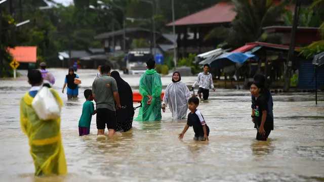 Hujan Lebat, Thailand Dilanda Banjir