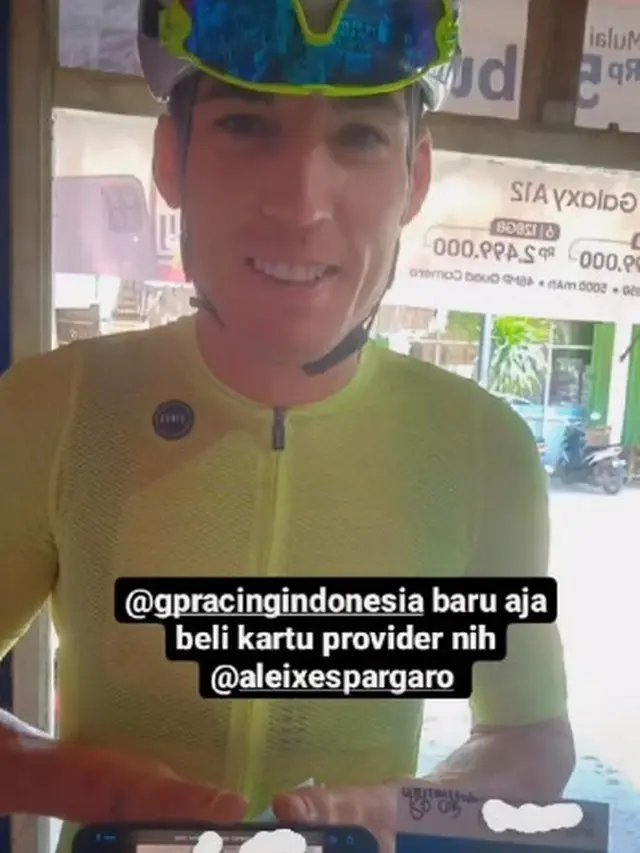 Kumpulan Potret Aksi Para Pembalap MotoGP Bermain di Lombok, Ada yang Bela-belain Beli Kartu Perdana (ist)