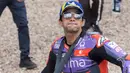 Kemenangan di Sprint Race MotoGP Jerman 2024 menambah koleksi poin Jorge Martin menjadi 212 poin atau unggul 15 angka dari Bagnaia. (Radek Mica/AFP)