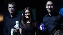 Agnes Monica yang selalu tampil enerjik ini dipercaya sebagai brand ambassador Clear Shampoo, Empirica, SCBD, Jakarta Pusat, Kamis (13/11/2014)(Liputan6.com/Gilar Dhani)