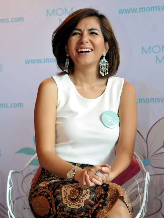 Meisya Siregar saat menghadiri acara launching sebuah website tentang wanita, Jakarta, Senin (20/4/2015). (Liputan6.com/Panji Diksana)