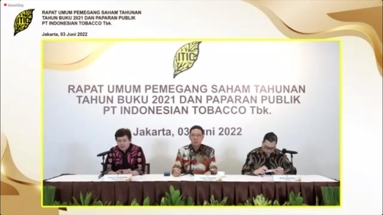pt indonesia tobacco tbk Indonesian Tobacco Bagi Dividen Rp 4,7 Miliar, Cair Tanggal Segini