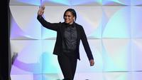 Juara dua divisi UFC Amanda Nunes tertarik bermain film. (AFP/Nicholas Hunt)
