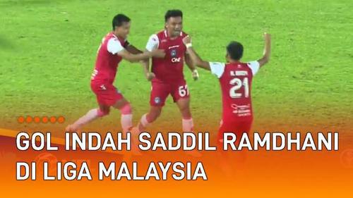 VIDEO: Saddil Ramdhani Cetak Gol Indah Lewat Set Piece di Liga Malaysia