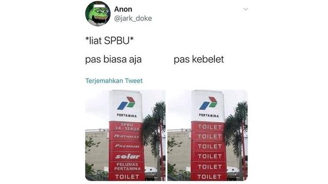 5 Tulisan Kocak di Pom Bensin Ini Bikin Ngakak