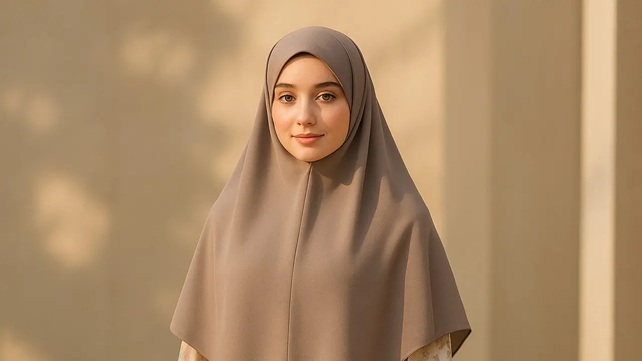 Model Gamis Syari Setelan Jilbab Panjang