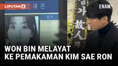 Aktor Won Bin Melayat ke Pemakaman Kim Sae Ron