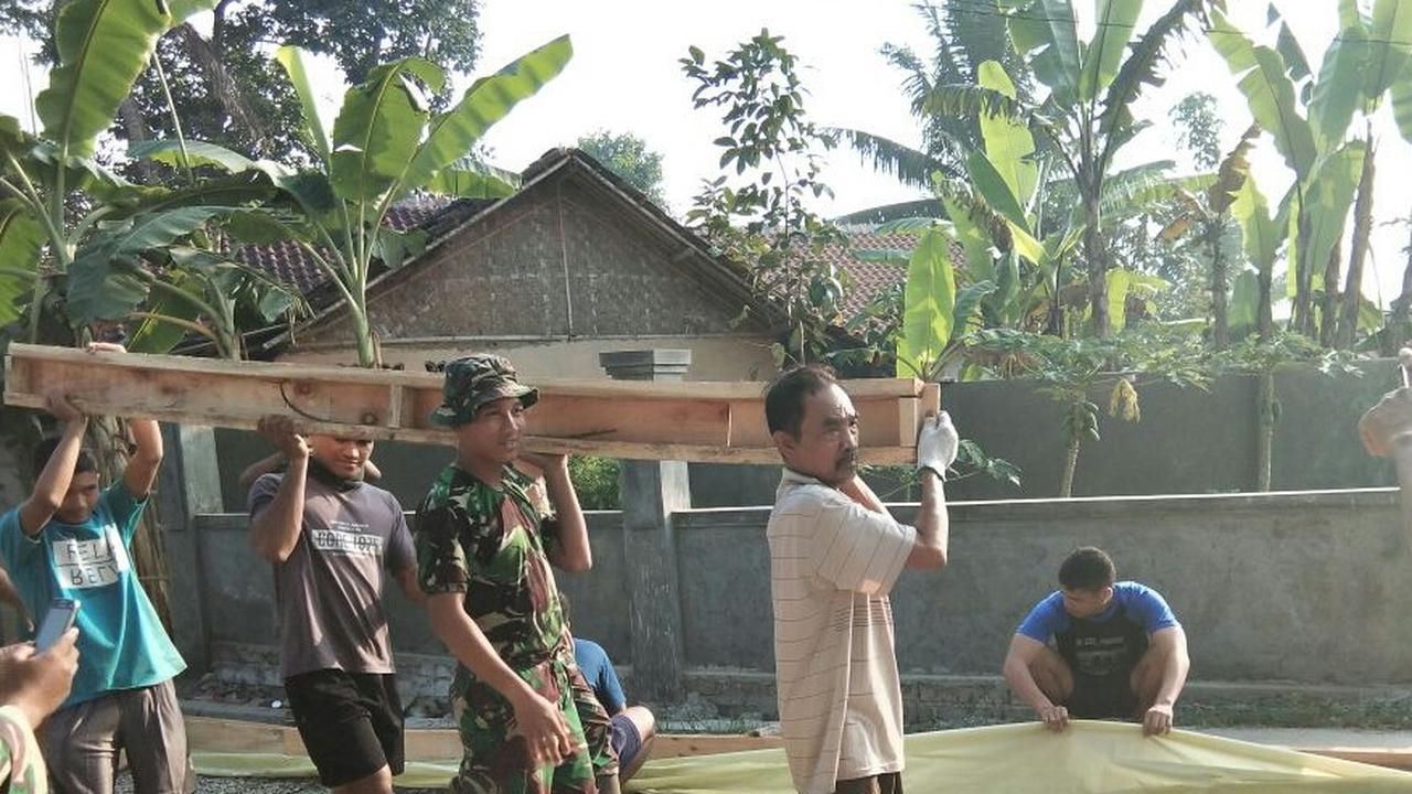 Kegiatan TNI Manunggal Masuk Desa (TMMD) reguler Kodim 0510/Trs