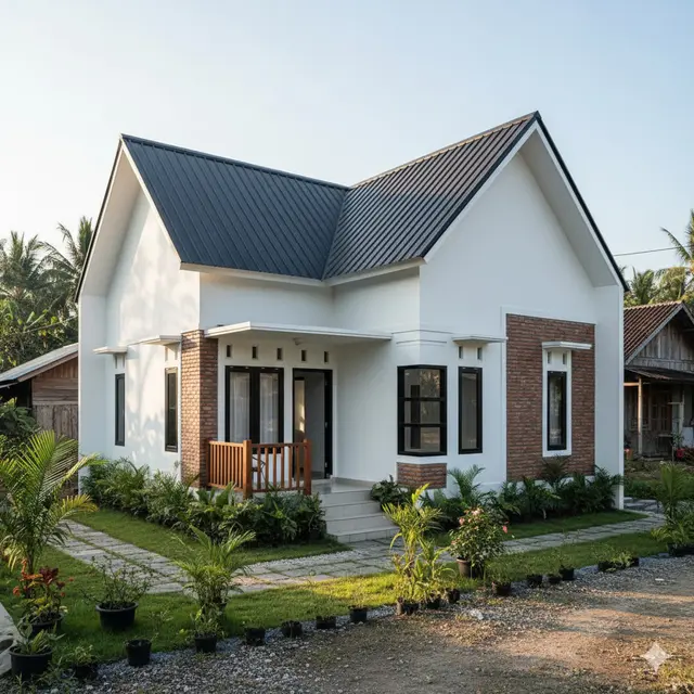 Model Rumah Murah Tapi Elegan 2025. Gemini