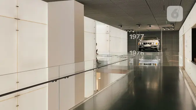 <p>Hasil bidikan kamera Vivo V40 5G dengan fitur Portrait di BMW Museum, Munich, Jerman. Liputan6.com/Iskandar</p>