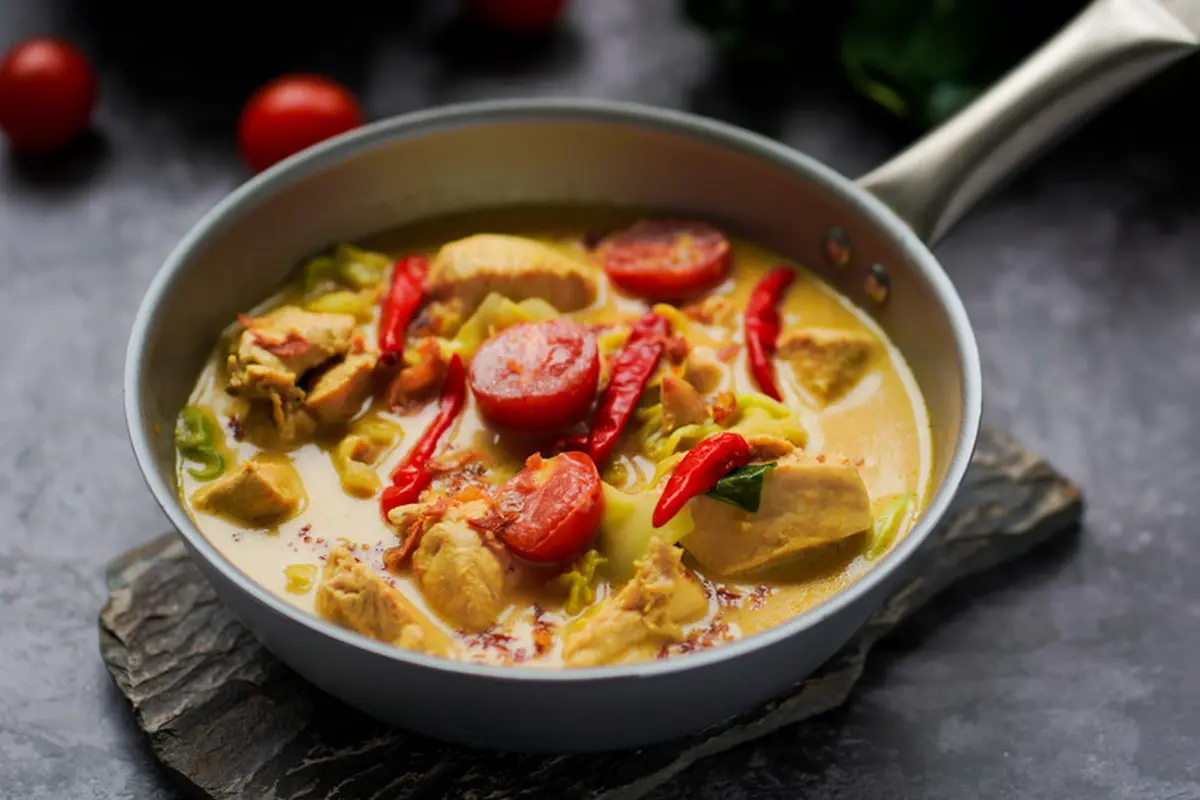 tongseng ayam kampung pedas